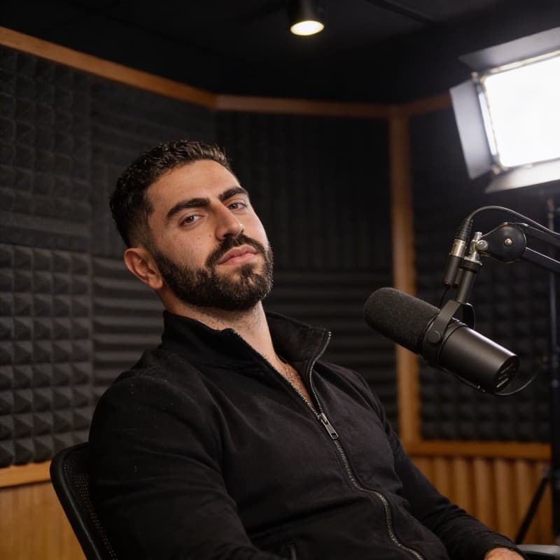 Podcast studio